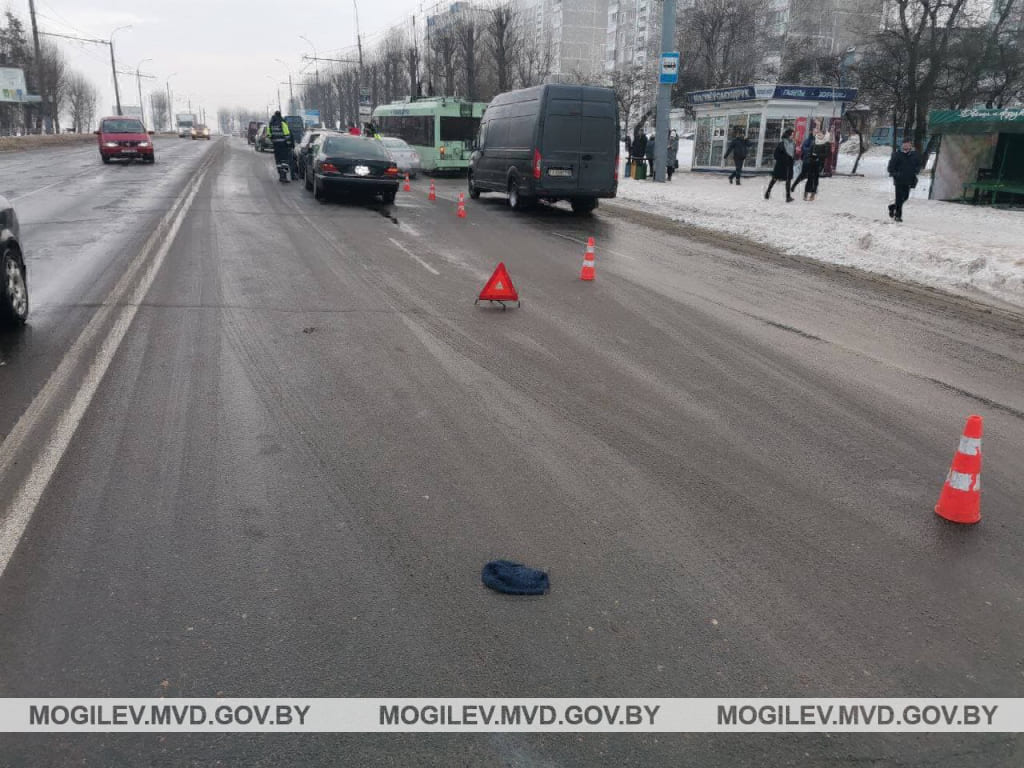 «Мерседес» в Могилеве сбил 67-летнего пешехода