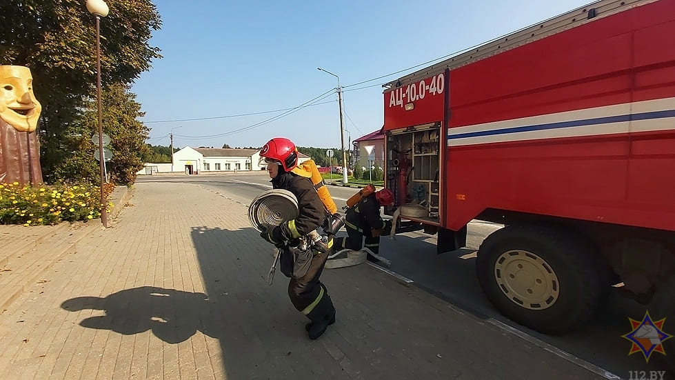 Тренировочные учения прошли в Краснопольском РОЧС