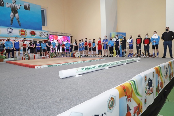 Женская сборная Могилевской области заняла первое командное место на чемпионате Беларуси по тяжелой атлетике