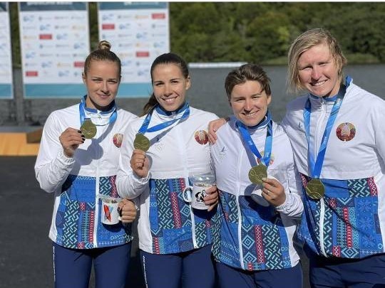 Представительница Могилевщины Надежда Макарченко среди победителей чемпионата мира по гребле на байдарках и каноэ