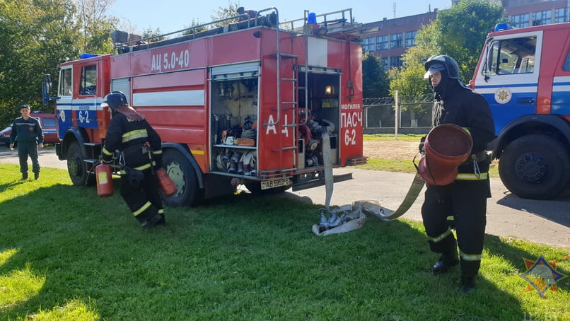День открытых дверей прошел у спасателей Могилева