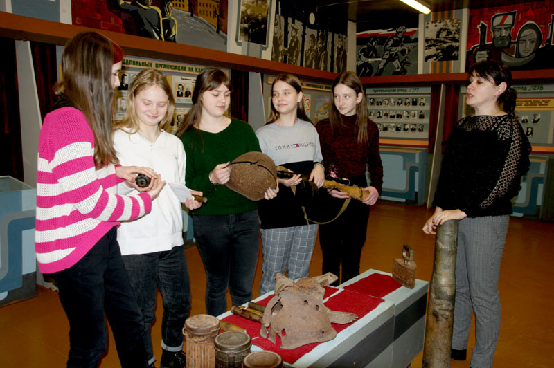 Ученики  кличевской СШ №2 создают видеоролики «Правнуки победителей»