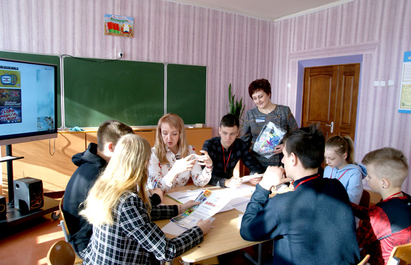 В СШ № 2 города Кличева внедряется инновационный проект - телевидение под названием 2ТВ