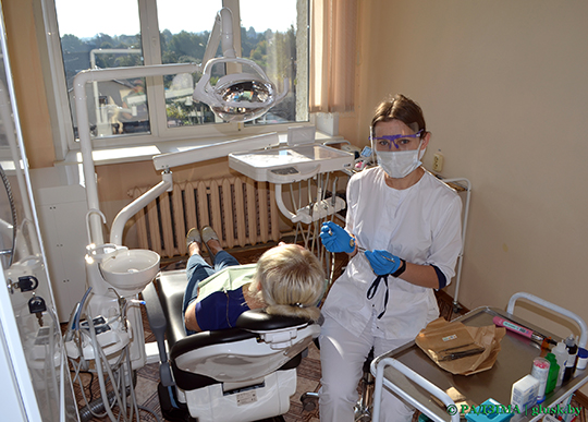 Новое стоматологическое оборудование появилось в Глусской центральной районной больнице