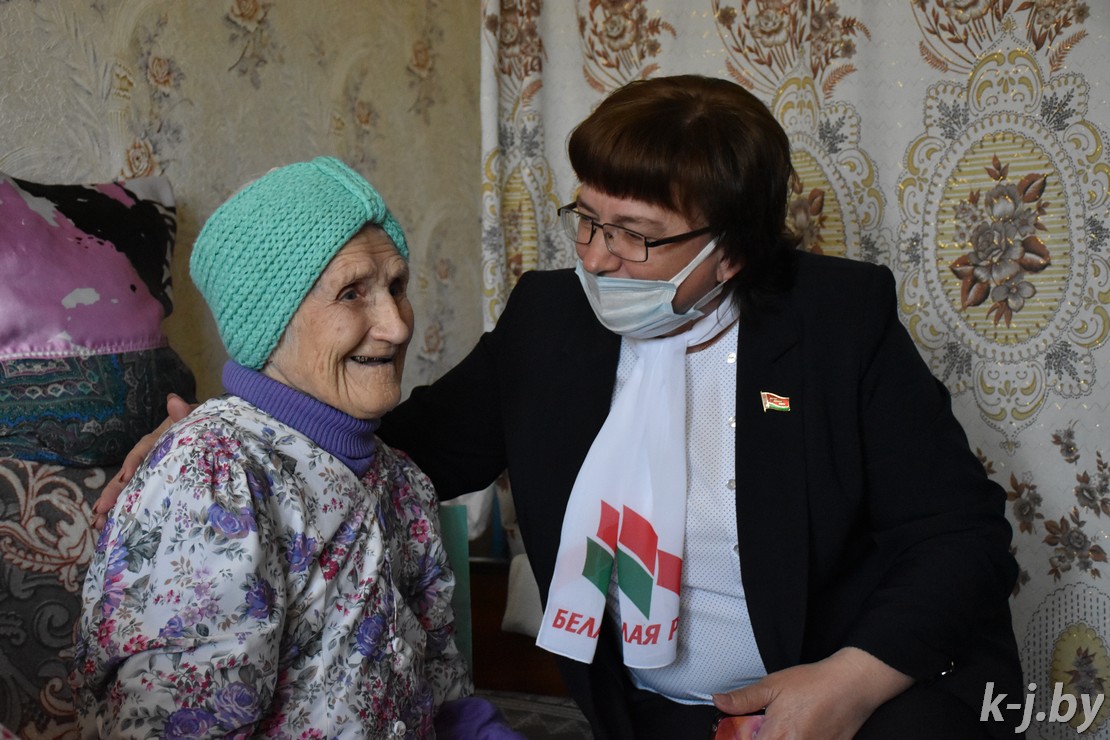 Жительница Кричева отметила 100-летний юбилей