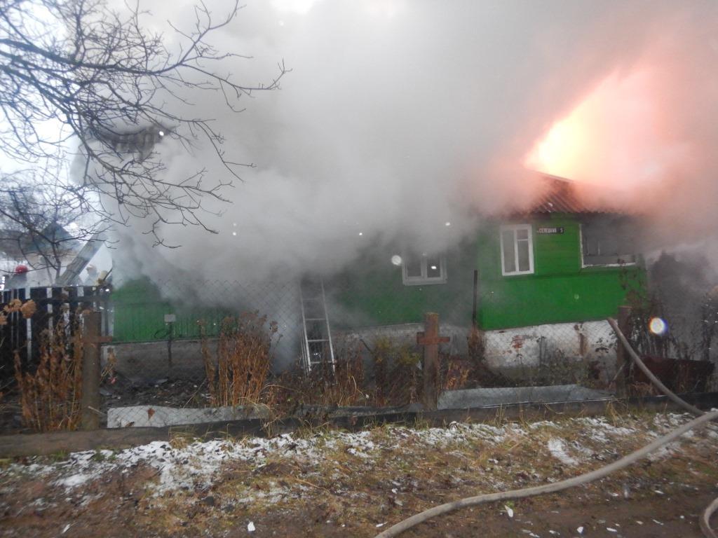 62-летнего могилевчанина пожар оставил без жилья