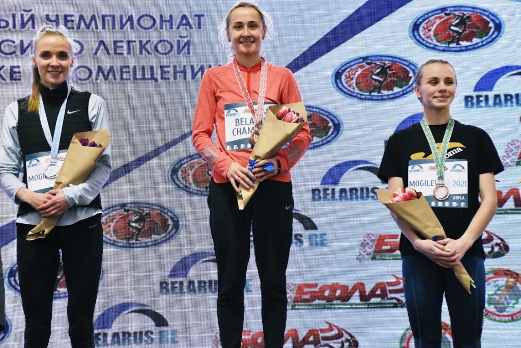 В Чемпионате Беларуси-2021 по легкой атлетике в помещении чемпионкой страны стала могилевчанка Илона Иванова