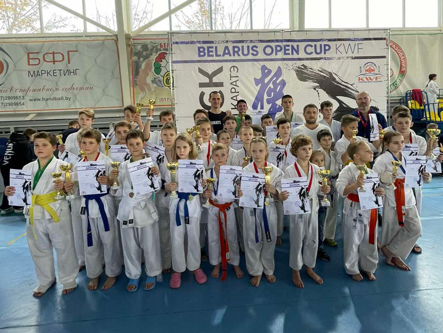 Могилевские спортсмены успешно выступили в Минске в турнире  BelarusOpenCup  2021 по каратэ Киокушинкай.