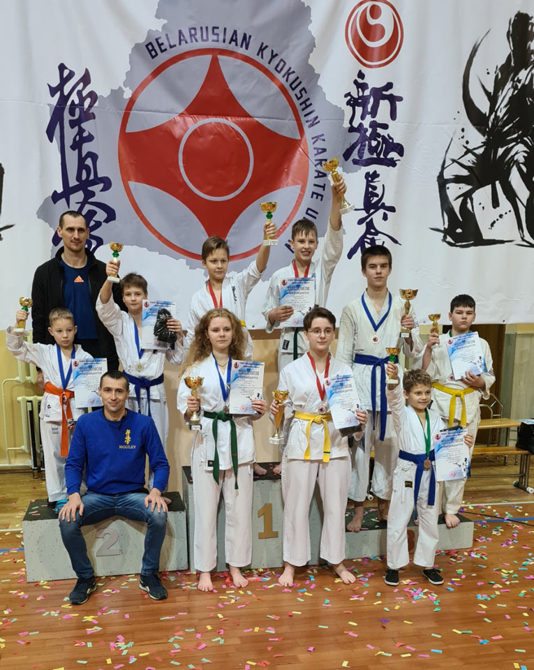 Могилевские  спортсмены   завоевали медали  на первенстве  по каратэ Шинкиокушин
