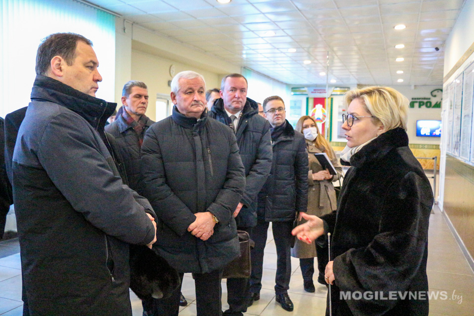 Премьер-министр Беларуси Роман Головченко с рабочей поездкой посетил Бобруйск. Фото