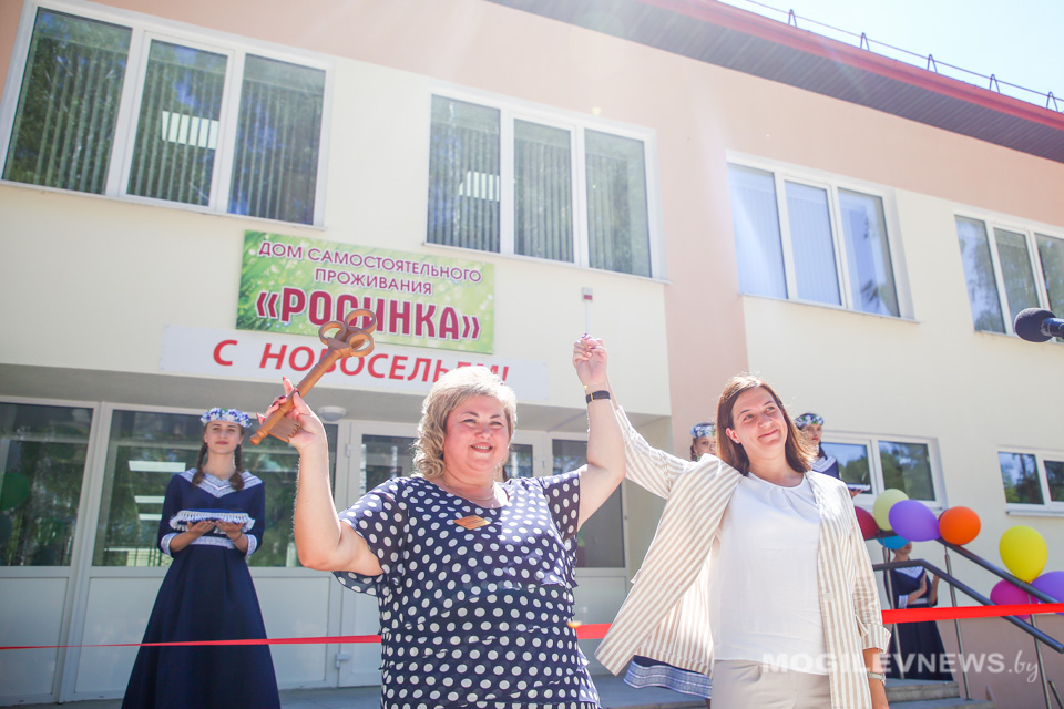 Дом самостоятельного проживания открылся в Чаусском районе. Фото