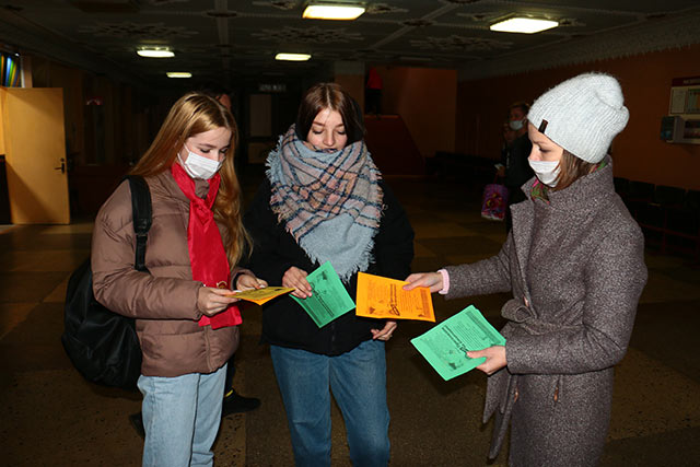 В Климовичском государственном аграрном колледже прошла акция «COVID-патруль»