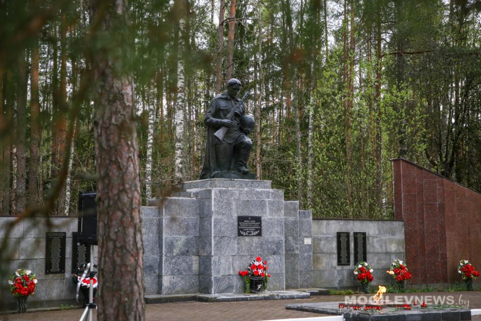 Реконструкция мемориального комплекса "Усакино" началась в Кличевском районе