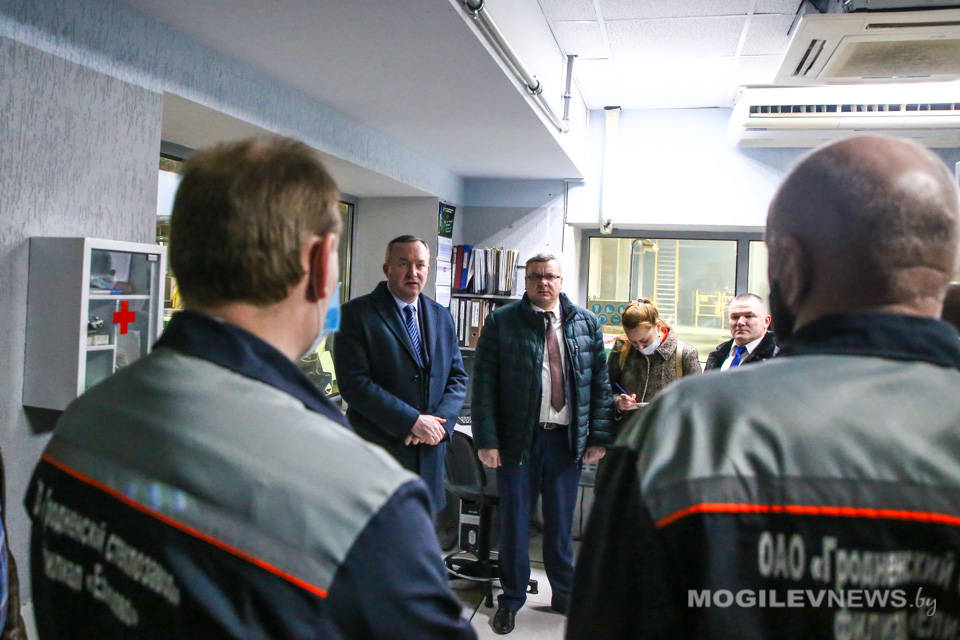 Леонид Мартынюк посетил филиал "Елизово" ОАО "Гродненский стеклозавод". Фото