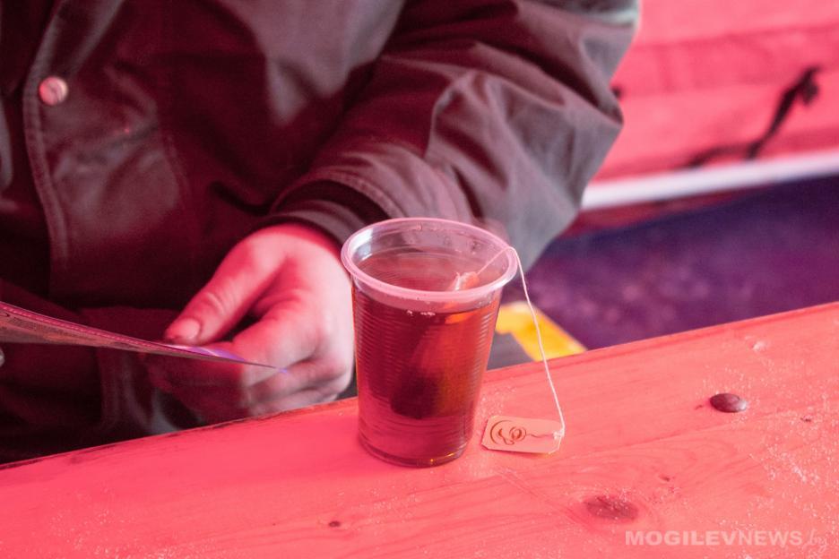 Акцию «Горячий чай» проводит ЦСОН Ленинского района Могилева