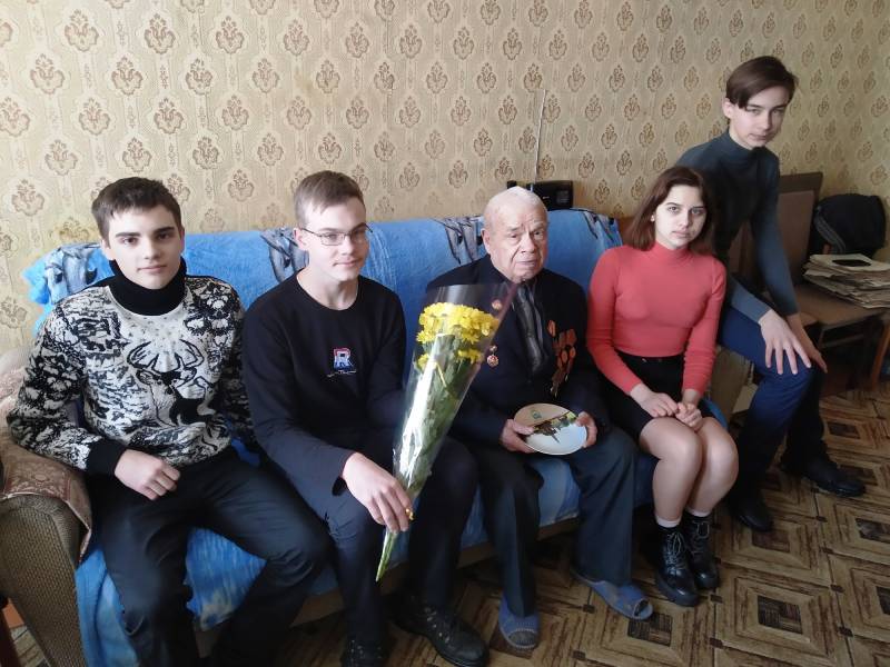 102 года со дня рождения отметил ветеран ВОВ Василий Евдакименко из Круглого