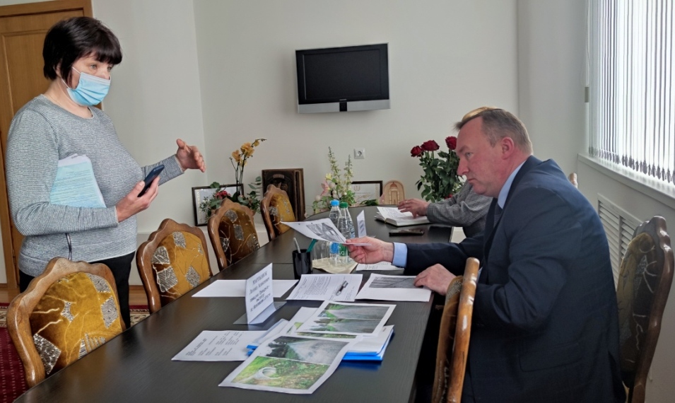 Прием граждан провел помощник Президента - инспектор по Могилевской области Леонид Мартынюк в Белыничах
