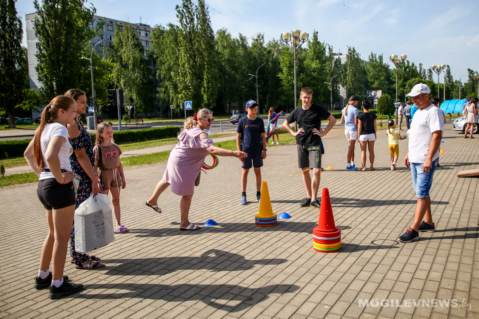 Праздник «Спорт для всех!»​ прошел на площадке СК «Олимпиец». Фото