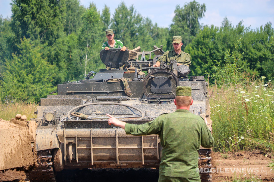 В 188-й гвардейской инженерной бригаде идет подготовка к международным армейским играм. Фото