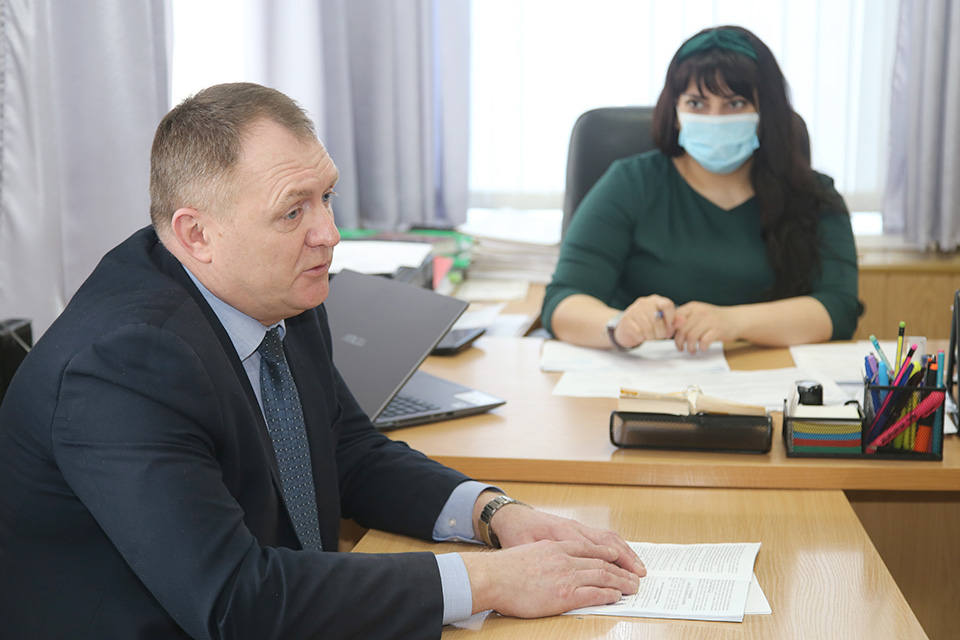 Делегат Сергей Прудников провел встречи в коллективах Горецкого района
