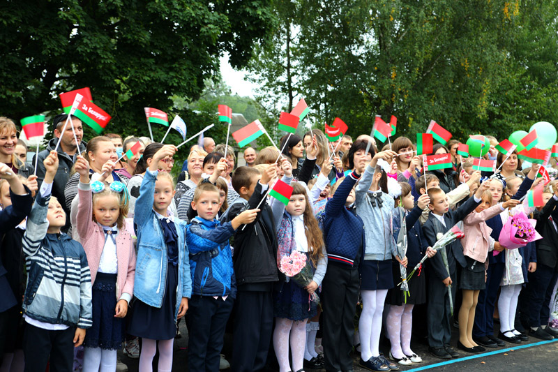 День знаний отметили в  Климовичах