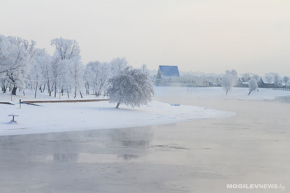 Погода на неделю: местами до -25°С ночью и до -18°С в дневные часы, снег и метель в Могилевской области