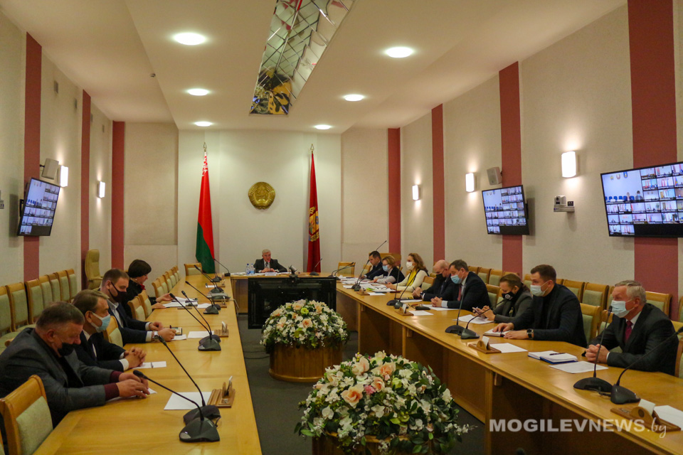 Оперативное совещание по теме COVID-19 прошло в Могоблисполкоме