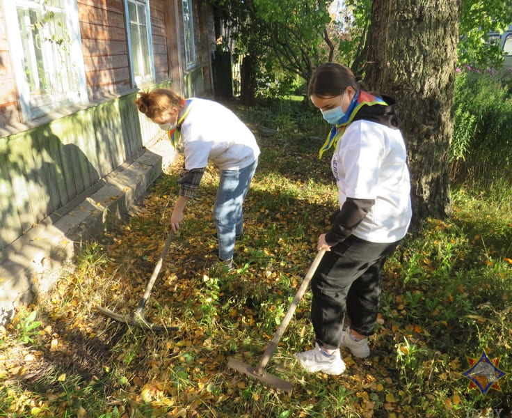 Акция «Молодежь за безопасность» проходит в Дрибинском районе