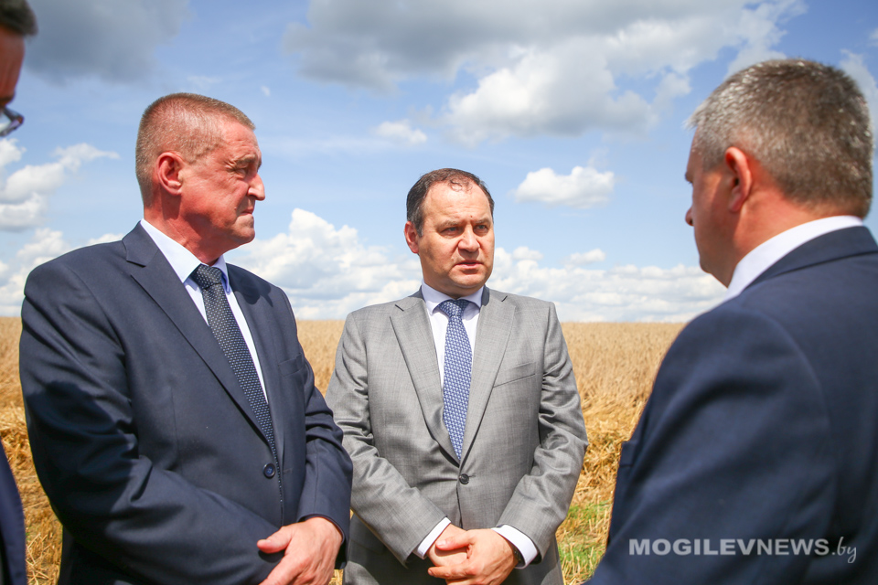 Премьер-министр Беларуси Роман Головченко совершил рабочую поездку в Могилевскую область. Фото