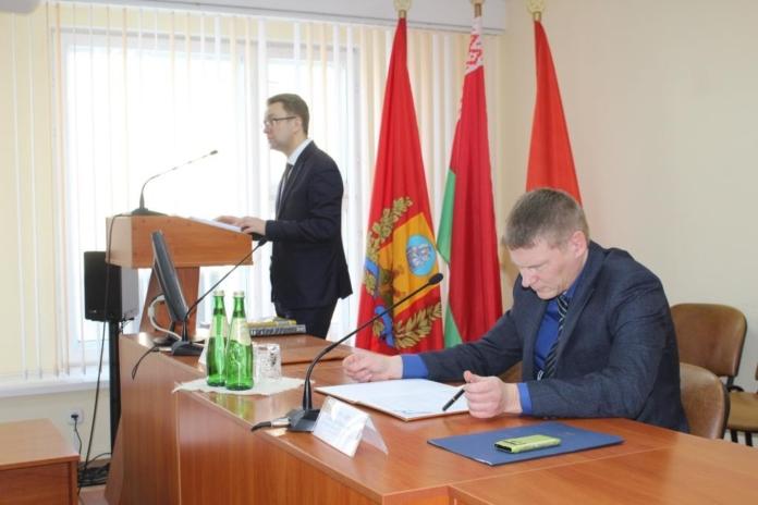 Заместитель председателя Могилевского облисполкома Руслан Страхар посетил Костюковичский район