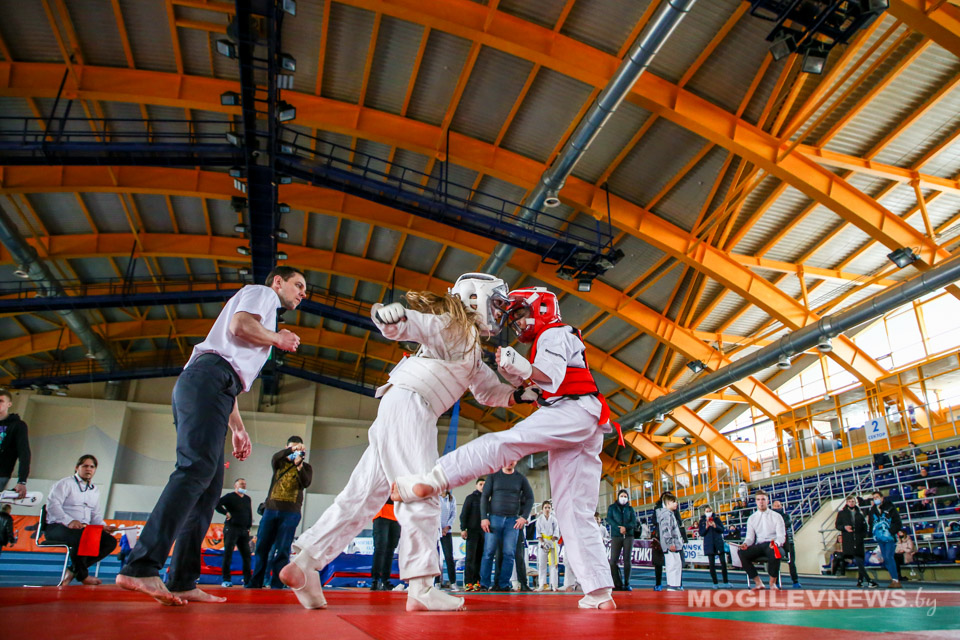 Восьмой турнир по карате проходит в Могилеве. Фото