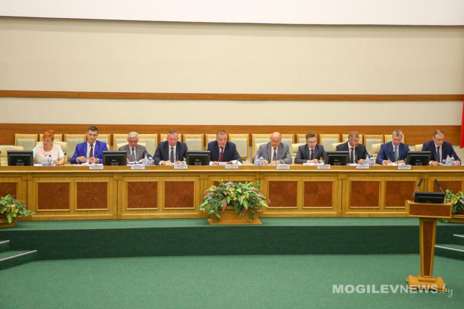 Облисполком подытожил полугодовое развитие Могилевской области в 2021 году