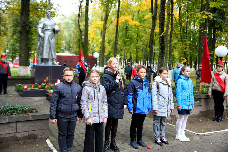 Климовичский район отпраздновал  78-ю годовщину освобождения района от немецко-фашистских захватчиков