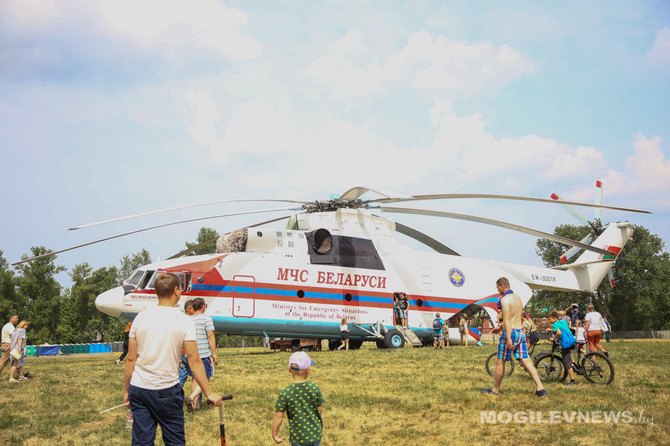 Праздник безопасности на фестивале «Вытокі». Фото