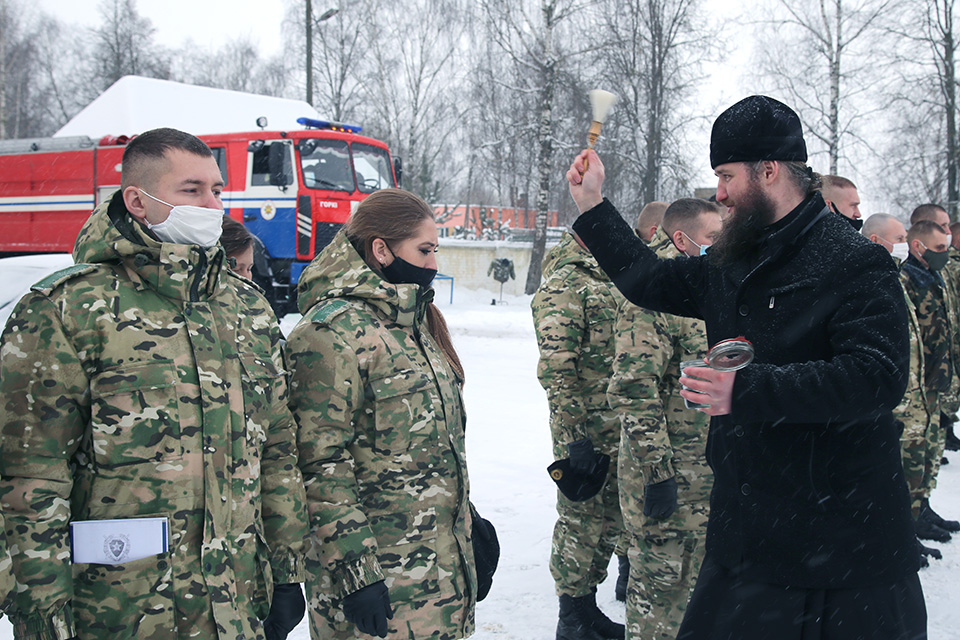 В воинской части в Горках начался новый учебный период