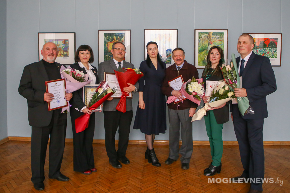 Чествование журналистов Могилевской области в День печати прошло в музее им. П.В.Масленикова. Фото