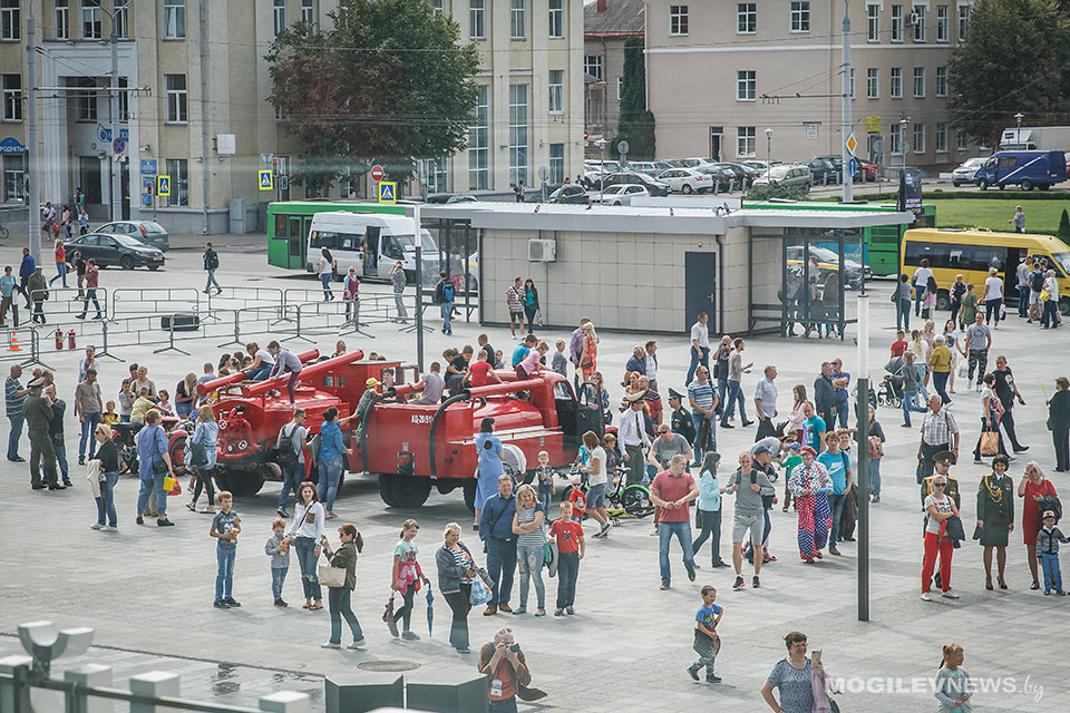 Праздничное мероприятие пройдет ко Дню пожарной службы возле «Атриума» в Могилеве