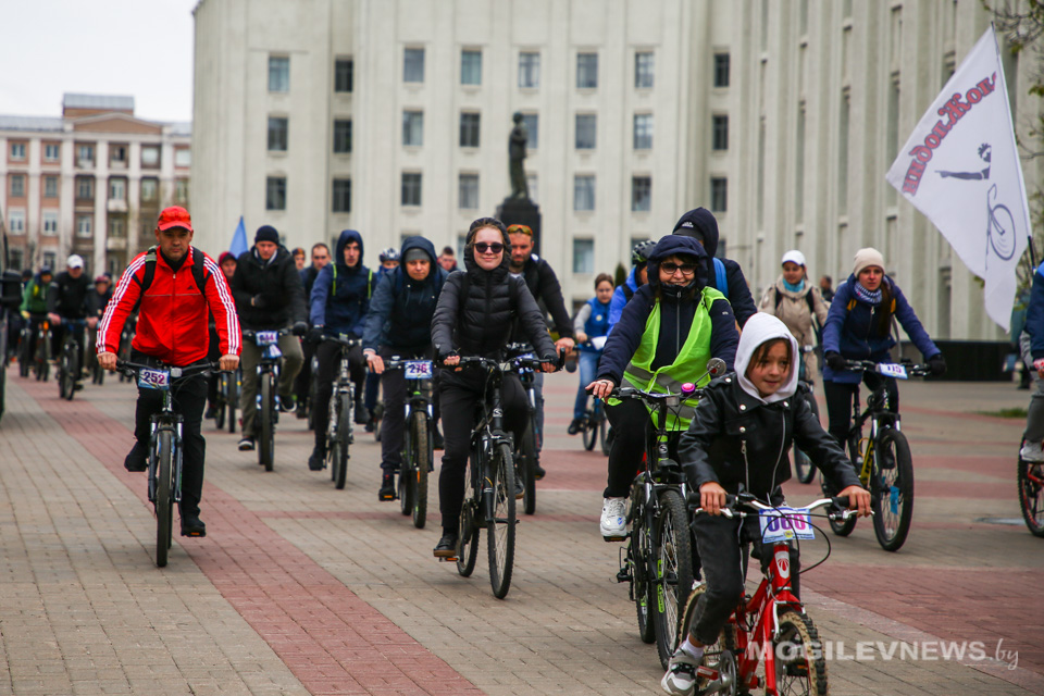 Городской велопробег «Велосипедная весна. Могилев-2021. Победная». Фото