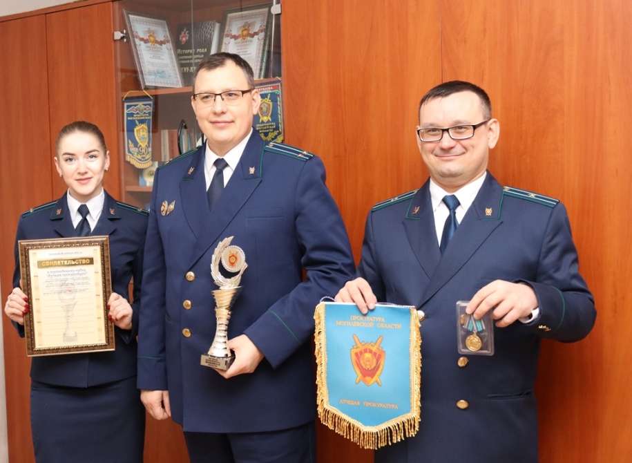 Прокуратура Чаусского района признана лучшей в Могилевской области