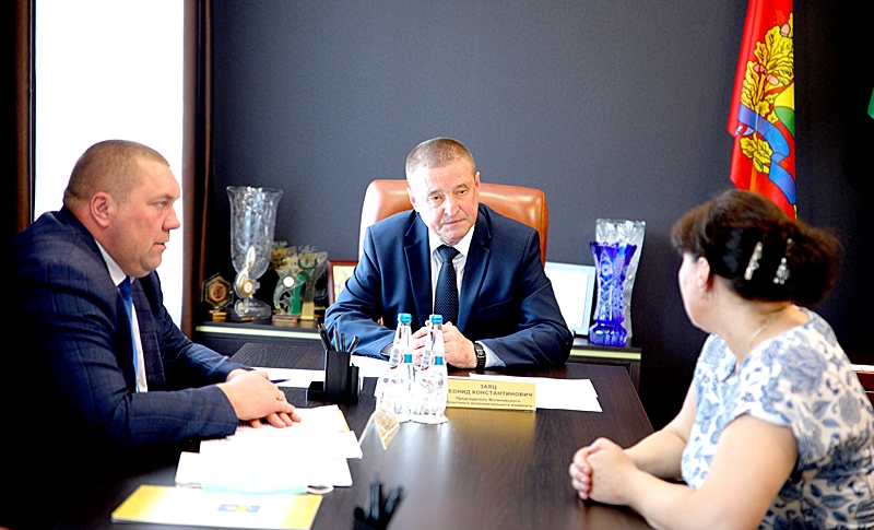 Леонид Заяц посетил с рабочим визитом Климовичский район