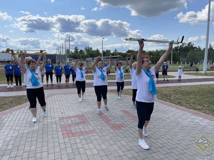 Фестиваль среди пенсионеров по основам безопасности жизнедеятельности «SuperStar» прошел в Бобруйске