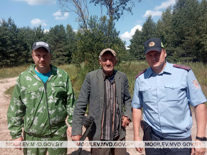 Пенсионер в Белыничском районе сутки провел в лесу ​  ​