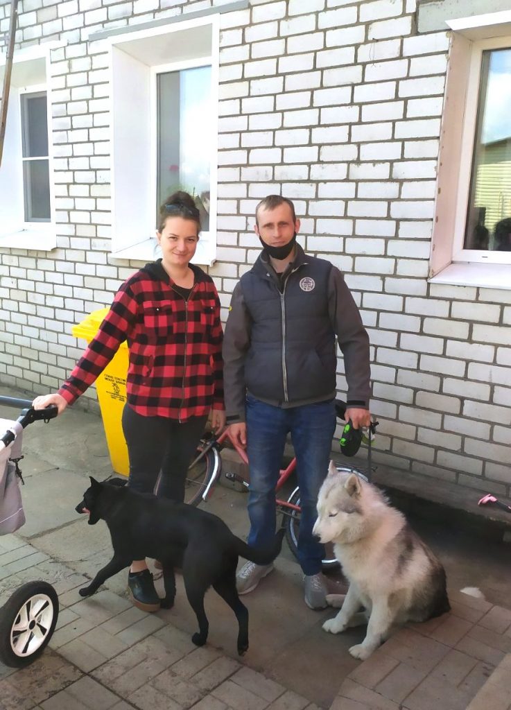 Кинолог в Могилеве вернул хозяйке собаку, которая потерялась