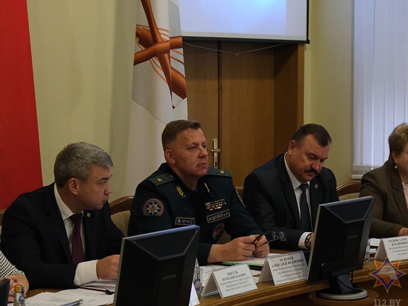 Первый заместитель Министра по ЧС с рабочим визитом посетил Бобруйск