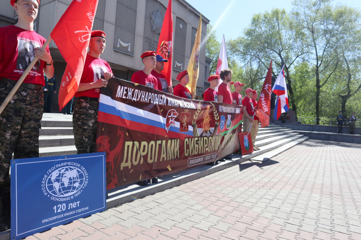 Патриотический автомарш «Дорогами сибирской славы. Красноярск-Брест-2021» посетит Могилев