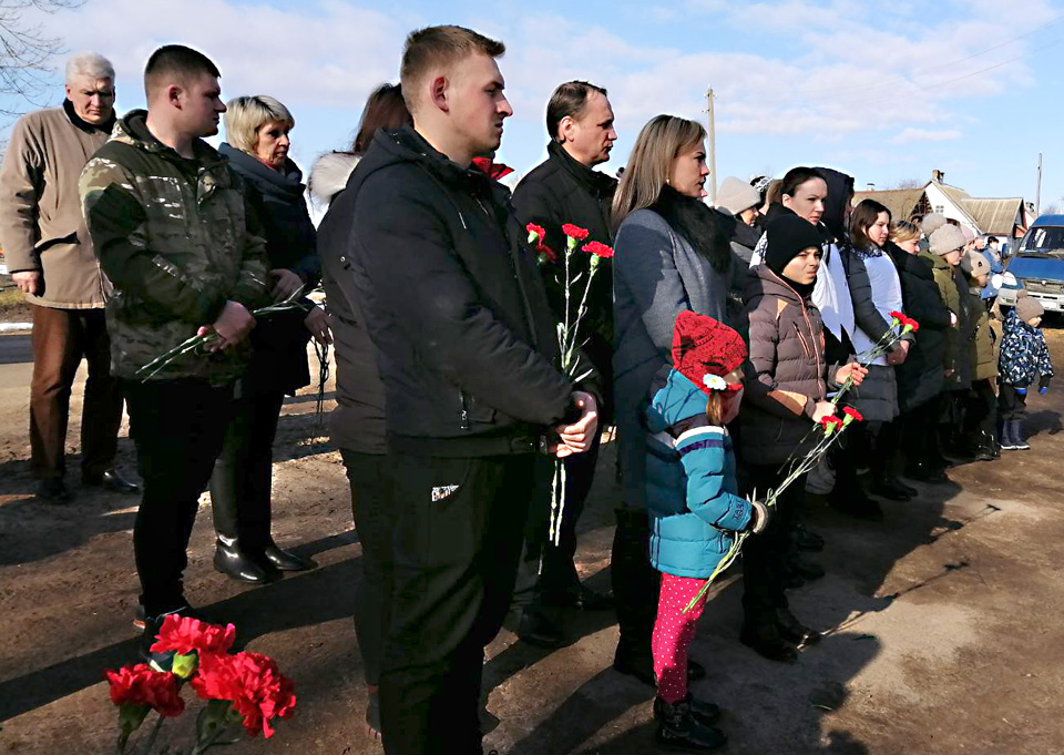 Митинг состоялся в деревне Дубинка Могилевского района. Фото