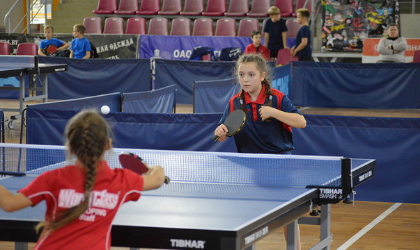Могилевская команда победила в первом туре командного первенства Беларуси среди юношей и девушек по настольному теннису
