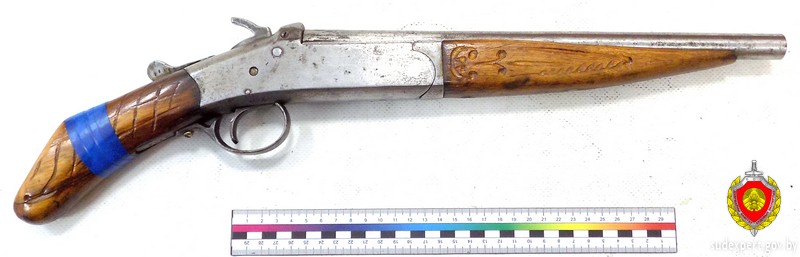 Эксперты исследовали оружие, изъятое у бобруйчанина