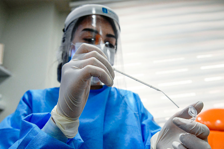 Названы особенности недавно обнаруженного омикрон-штамма коронавируса