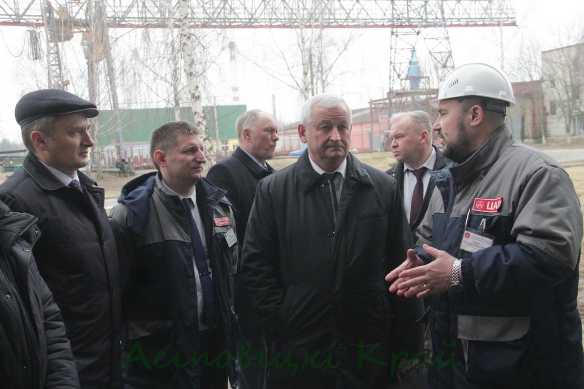 Министр промышленности Петр Пархомчик посетил Осиповичский завод автоагрегатов